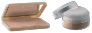 makeup σε σκόνη - πούδρα