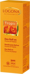 Αποσμητικό roll-on με ανανά & παπάγια